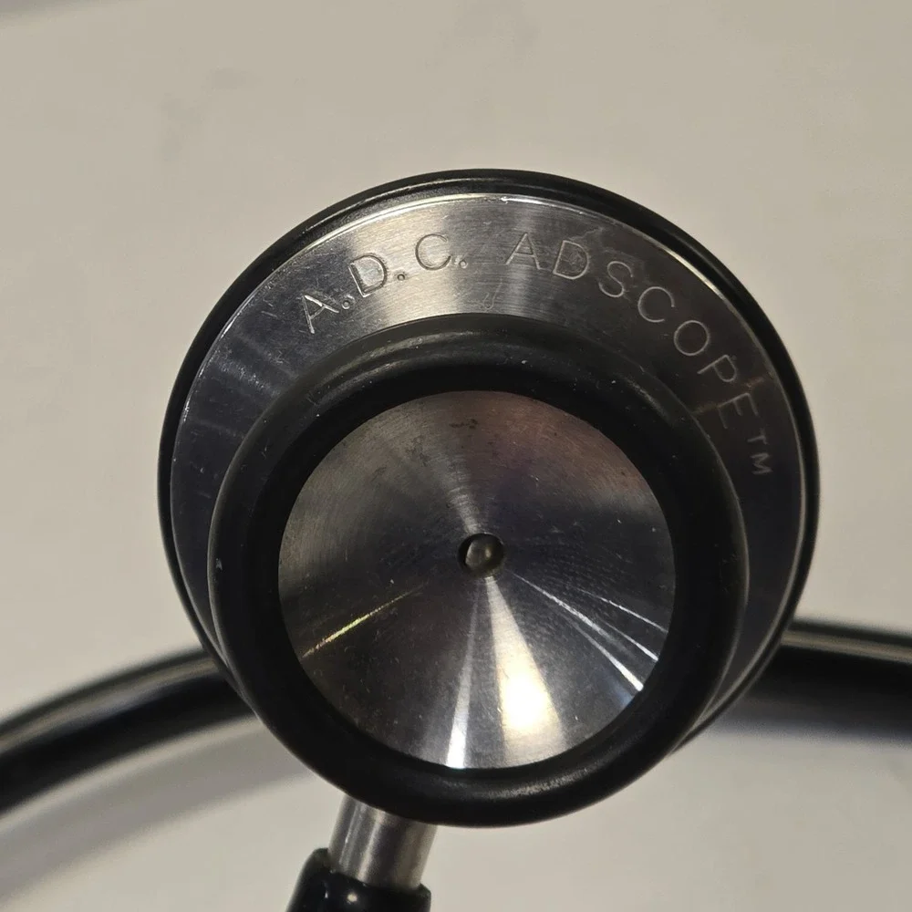 Adscope Stethoscope Clinician RN Doctor‎ Black Stainless Steel Halloween Costume